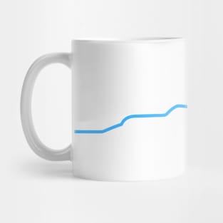 Williams F1 Car Line Art - 2021 Model Mug